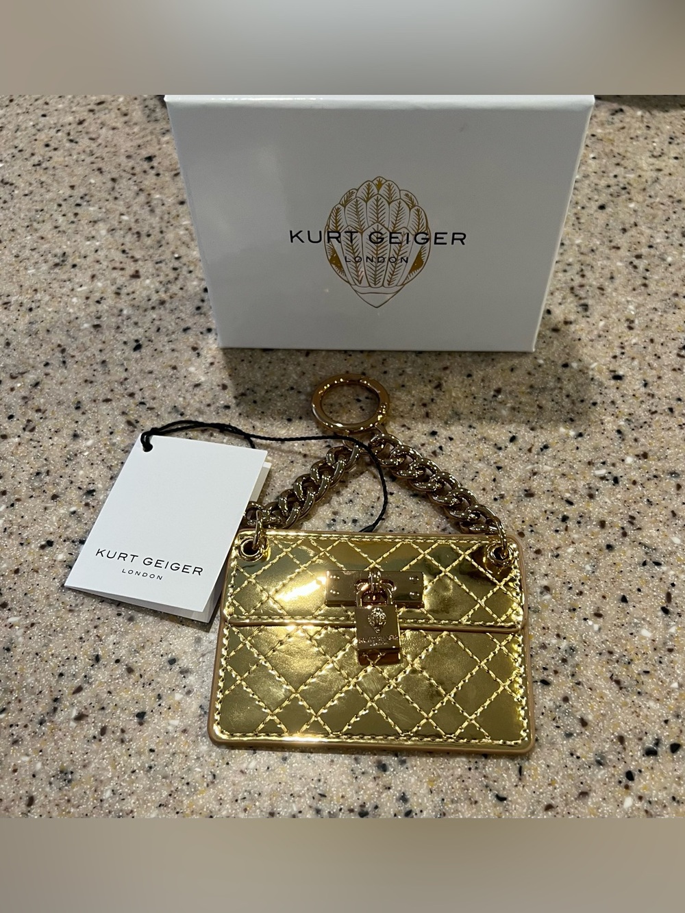 Kurt Geiger Brixton Charm Keychain